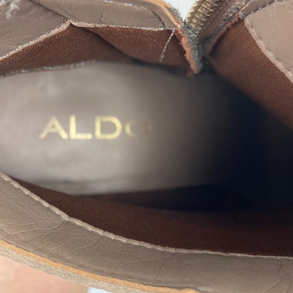 Aldo Tan Faux Suede Ankle Boot - Picture 8 of 10
